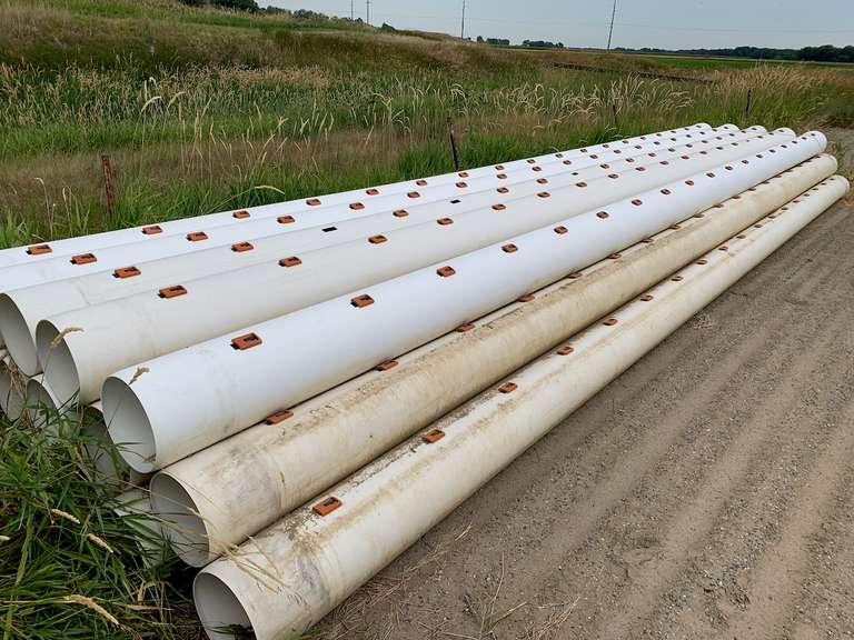 25 JTS Diamond Plastic Gated Pipe 12", Musser Bros Inc