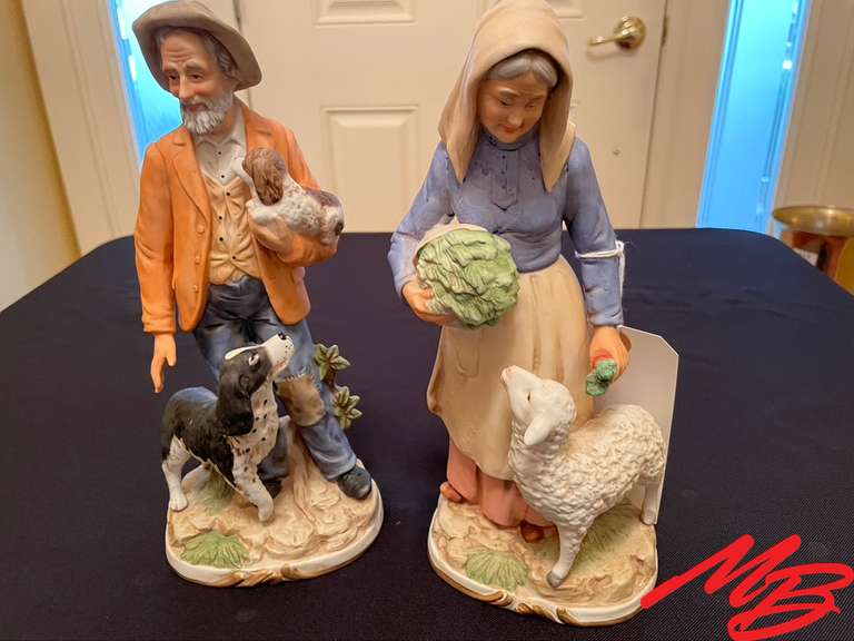 Vintage 12" Homco Figurines Musser Bros Inc