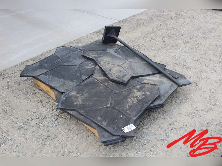 Rubber concrete stamps Musser Bros. Inc.