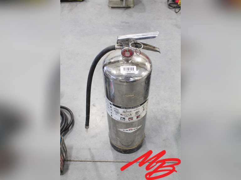 Water Fire Extinguisher Musser Bros Inc