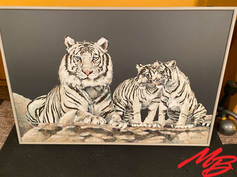 White Tiger Print, by Anderson Musser Bros Inc