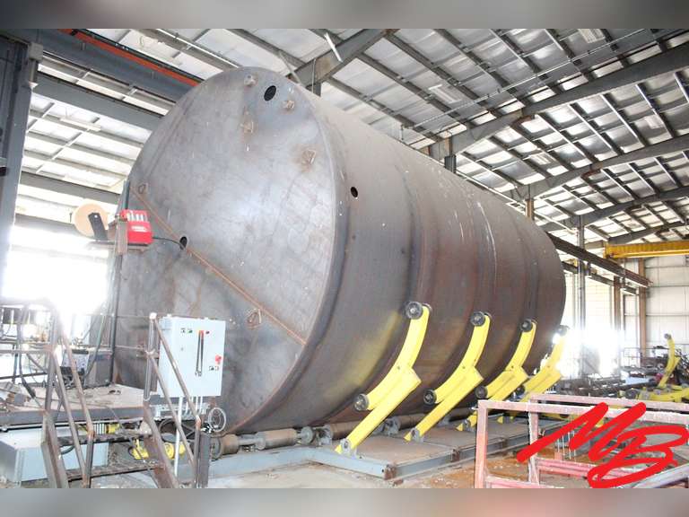 (3) Unfinished steel tanks Musser Bros. Inc.
