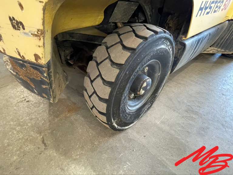 Hyster 50 LP Forklift Dual Tires Musser Bros. Inc.