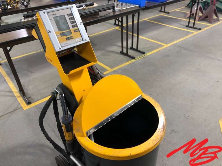 GEMA OptiFlex 2 Powder Coating Gun with Hopper and Cart GEMA OptiFlex2F