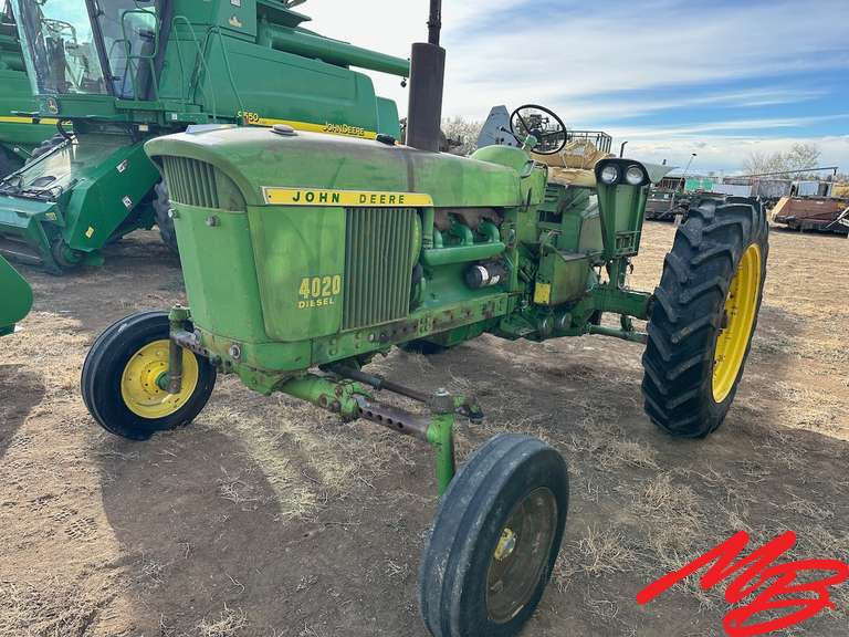 1969 John Deere 4020 Diesel Tractor, One Owner, 1,582 HMR Musser Bros Inc
