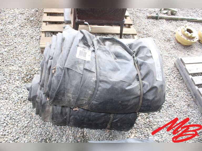 (2) 8'x25'x4' Tarps, Some holes/tears Musser Bros. Inc.