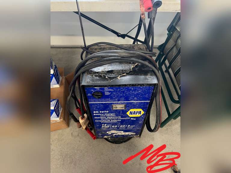 Napa Battery Charger, Jumper Cables, and Battery Box - Musser Bros Inc