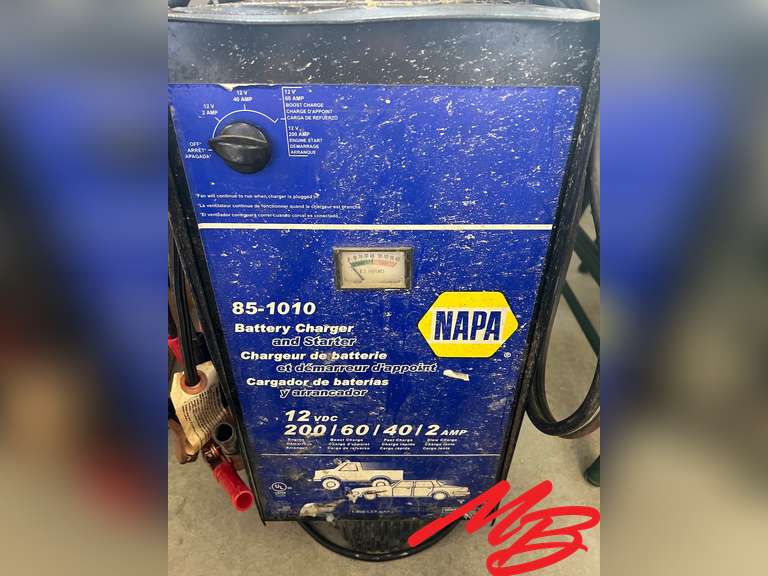 Napa Battery Charger, Jumper Cables, and Battery Box - Musser Bros Inc