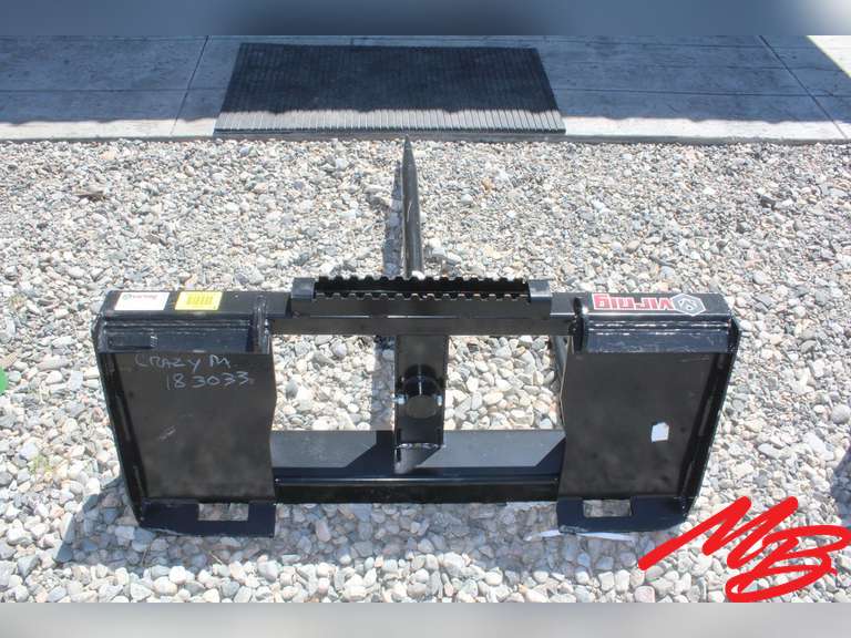 Virnig Skid Steer Bale Spear, 42", NEW Musser Bros Inc