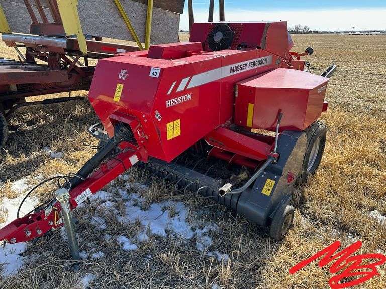 Hesston MasseyFerguson 1840 Small Square Baler Musser Bros Inc