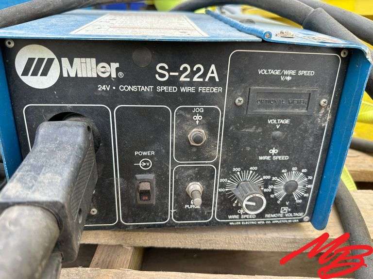 Miller S22A 24V Constant Wire Feed Welder Musser Bros Inc