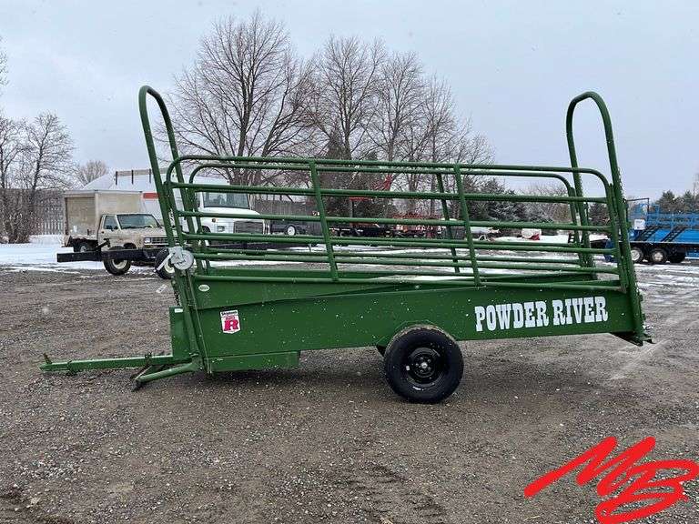 Powder River Livestock Loading Chute, 14’ Musser Bros Inc