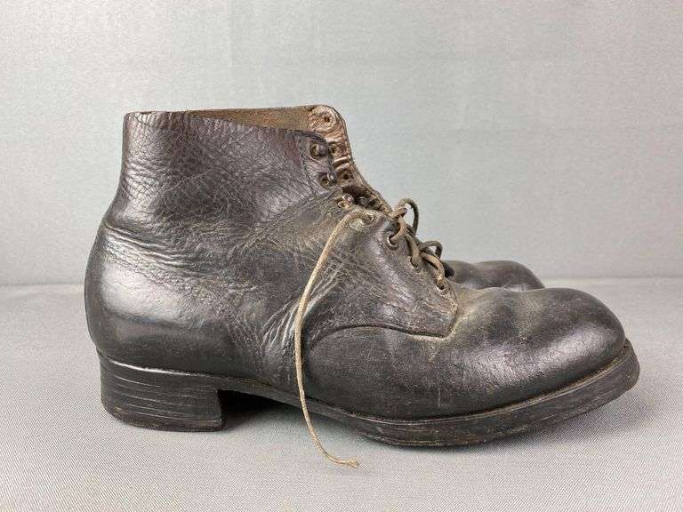 WW2 German M42 Combat Boots Matthew Bullock Auctioneers