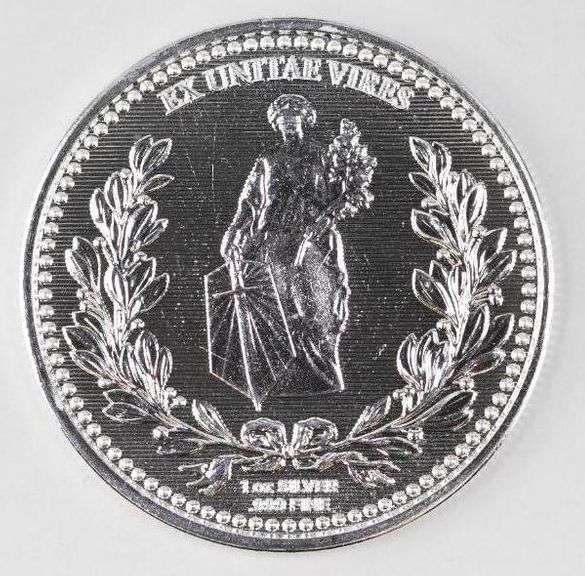 John Wick Continental Coin 1oz. .999 Fine Silver Ens Causa Sui, Ex