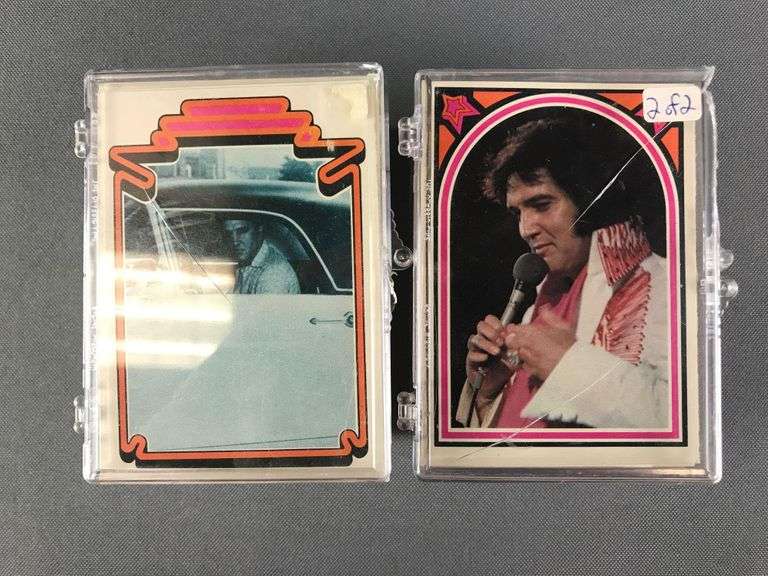 Group of Elvis Presley Trading Cards Matthew Bullock Auctioneers