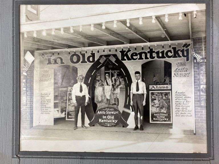 In Old Kentucky Movie Theater Display Photo Matthew Bullock Auctioneers