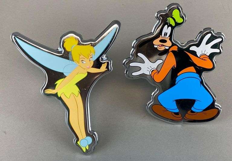 Group of 2 Disney Hitch Covers Matthew Bullock Auctioneers