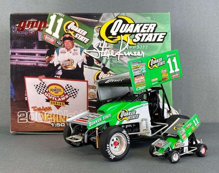 GMP Steve Kinser/Quaker State No. 11 Sprint Car Set Matthew Bullock