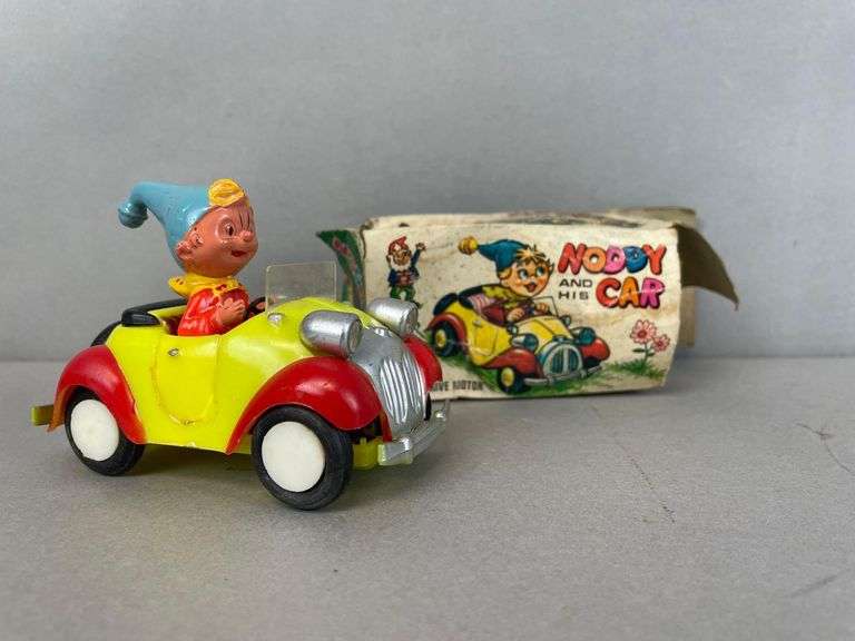Vintage Marx Toys Noddy and his Car Friction Toy Matthew Bullock