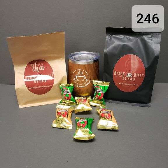 Black Hills Blend coffee package! Package includes 1 lb. bag of coffee