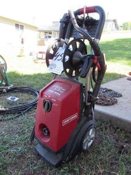 CRAFTSMAN 1700 PSI ELECTRIC PRESSURE WASHER WITH HOSE AND WAND