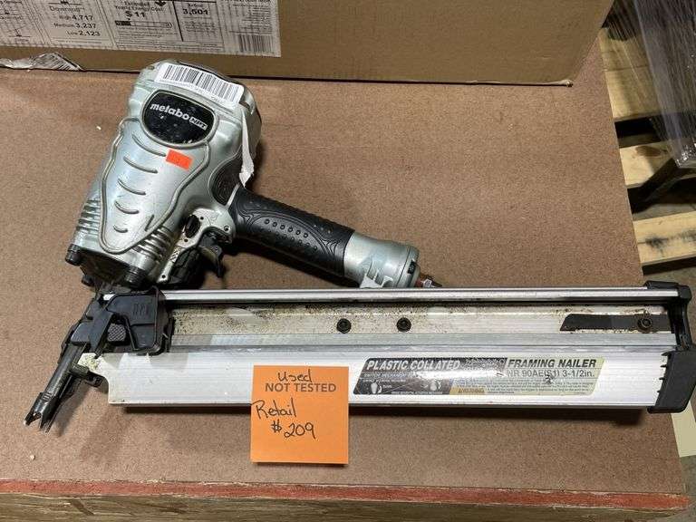 Metabo HPT 2.5 inch framing nailer Metzger Property Services LLC
