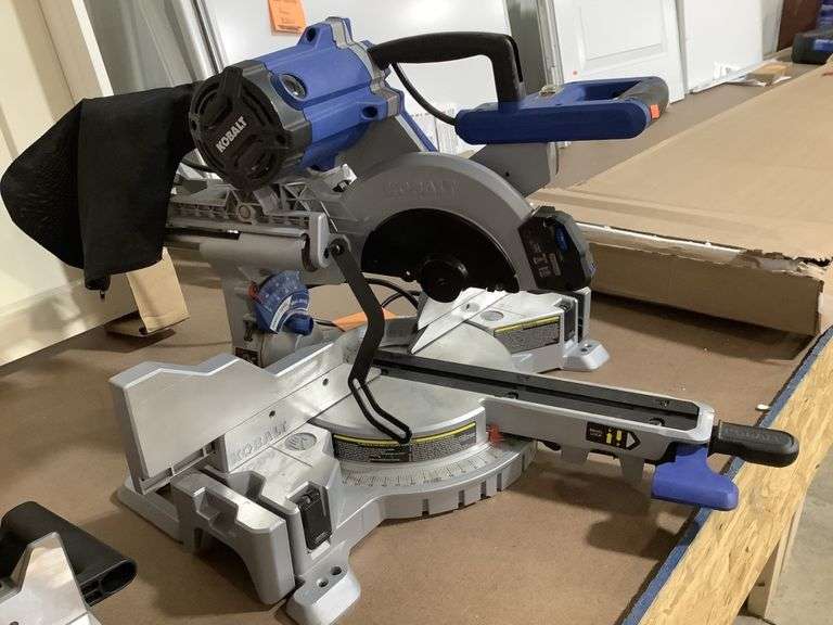 Kobalt 10 in. Compact sliding miter saw - Metzger Property Services LLC