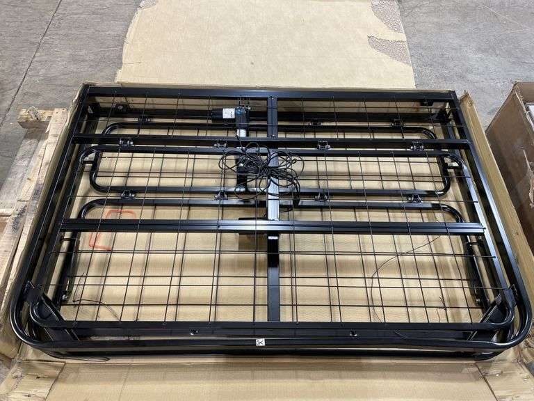 LUCID L100 Adjustable Bed Base Steel Frame 5 Minute Assembly Head