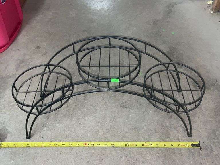 Metal Basket Stand Metzger Property Services LLC