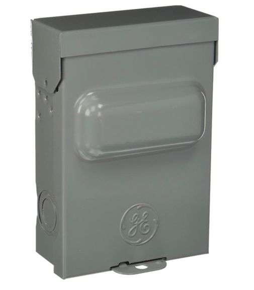 GE Air Conditioner Disconnect 30 Amps TF30RCP Metzger Property