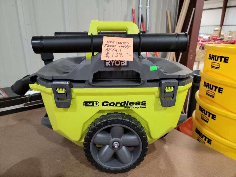 RYOBI ONE+ 18V 6 Gal. Cordless Wet/Dry Vacuum (Tool Only) Metzger