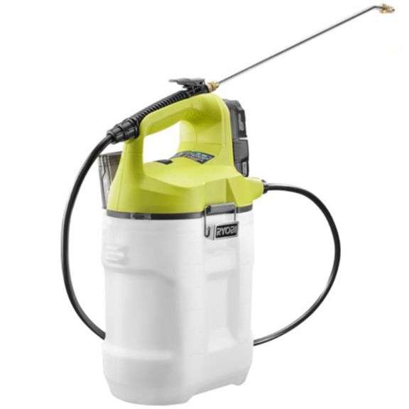 Ryobi 18V ONE+ 2 GALLON CHEMICAL SPRAYER KIT with Battery and Charger