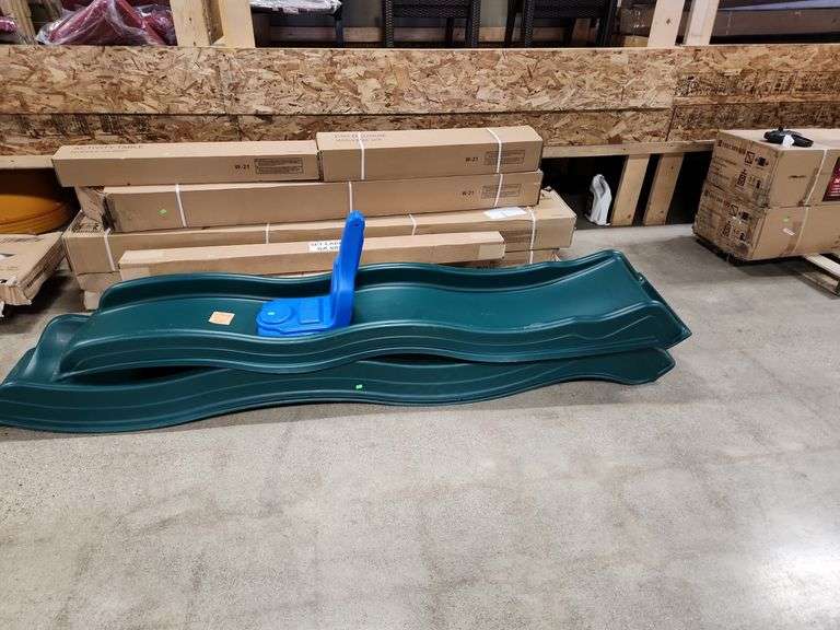 Super KnightsBridge Complete Wooden Outdoor Playset with Slides, Monkey