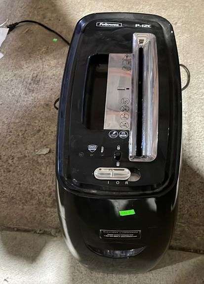 Fellowes paper shredder - Metzger Property Services LLC