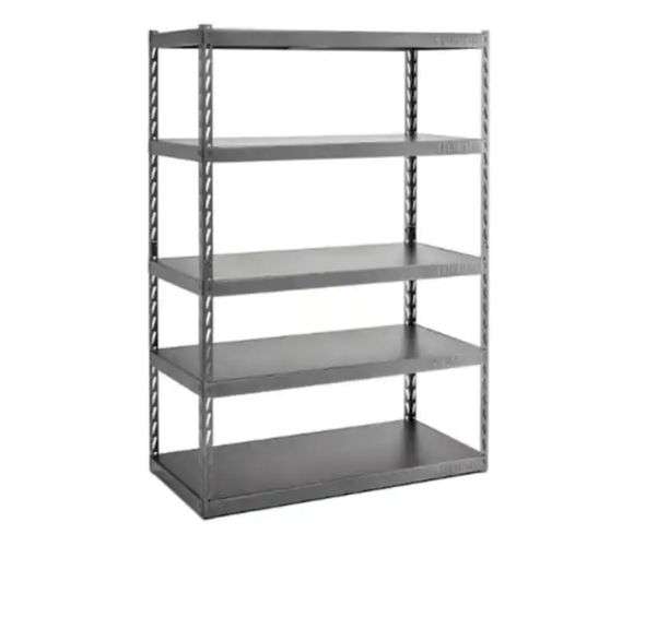 Gladiator 5Tier Steel Garage Storage Shelving Unit with EZ Connect (48