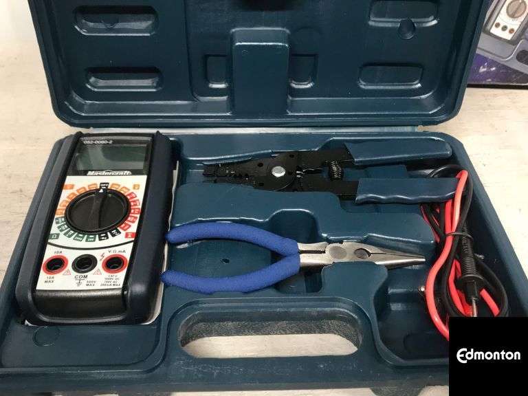 Mastercraft Digital Multimeter Kit Michener Allen Auctioneering Ltd