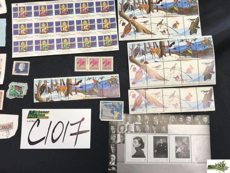 ASSORTED INTERNATIONAL STAMPS Michener Allen Auctioneering Ltd