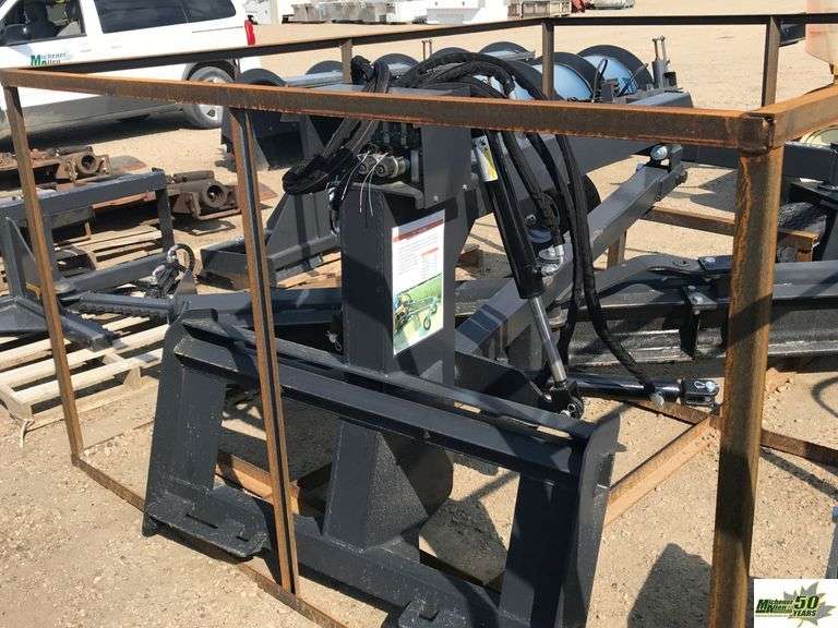 Unused LandHonor 96in Grader Skid Steer Attachment Michener Allen
