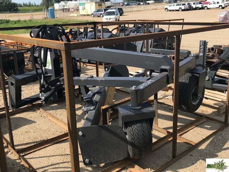 Unused LandHonor 96in Grader Skid Steer Attachment Michener Allen