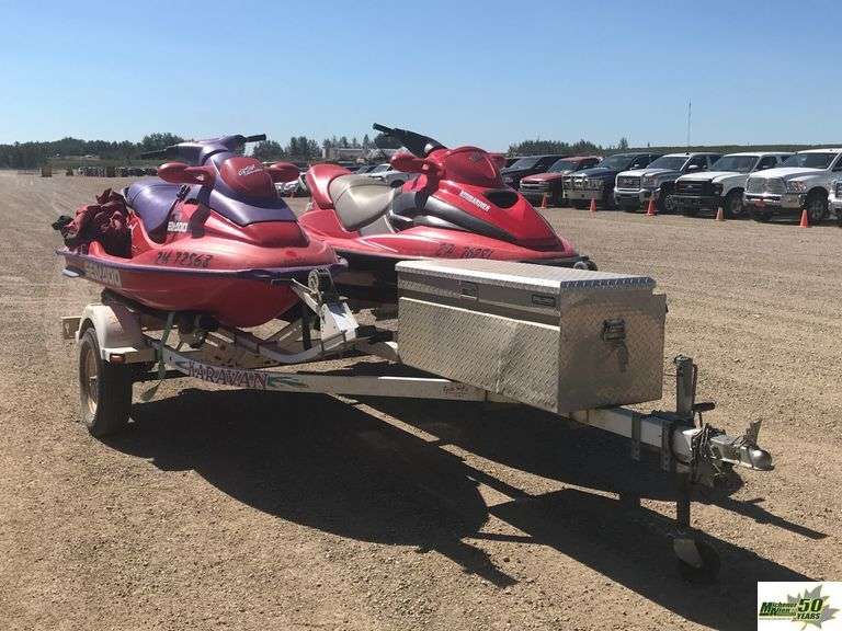 2000 Bombardier SeaDoo GTX PWC, 1998 Bombardier GSX PWC and 1998