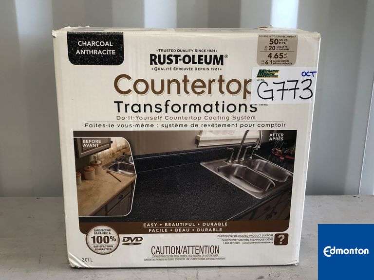 RustOleum Countertop Coating Michener Allen Auctioneering Ltd