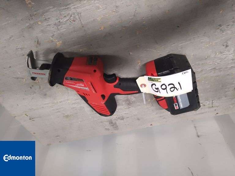 Milwaukee Power Tool Michener Allen Auctioneering Ltd