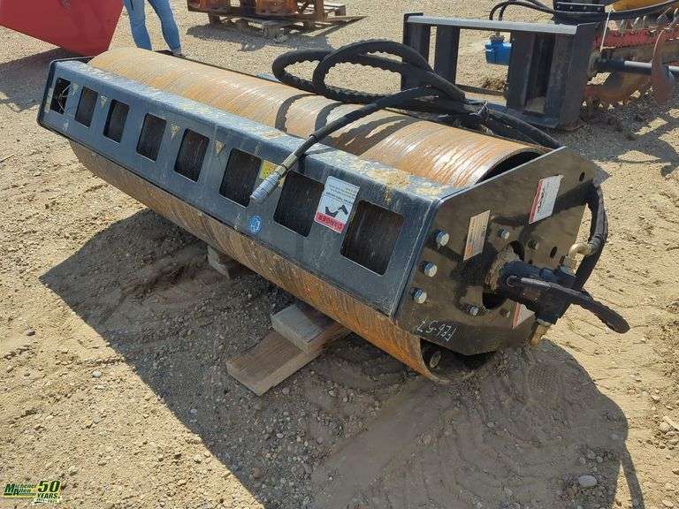 Mower King SSVR72 Skid Steer Roller Attachment Qty 1 Michener Allen