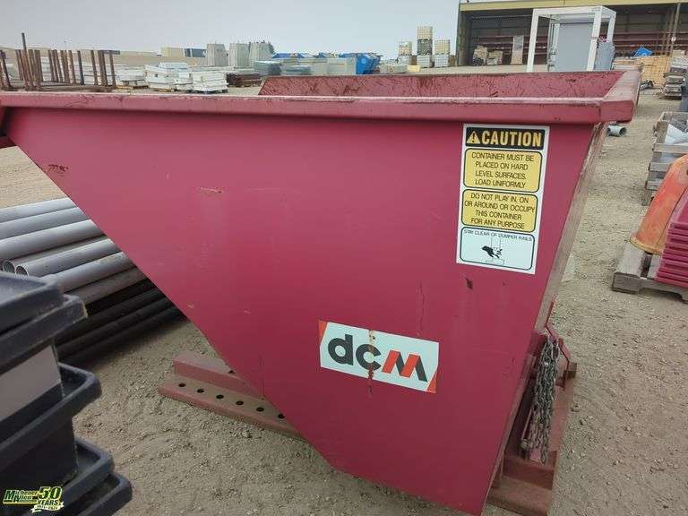 Garbage Dump Bin Michener Allen Auctioneering Ltd