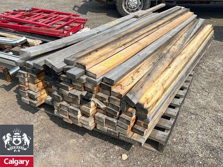 Pallet of 2X4 / 2X6 Michener Allen Auctioneering Ltd