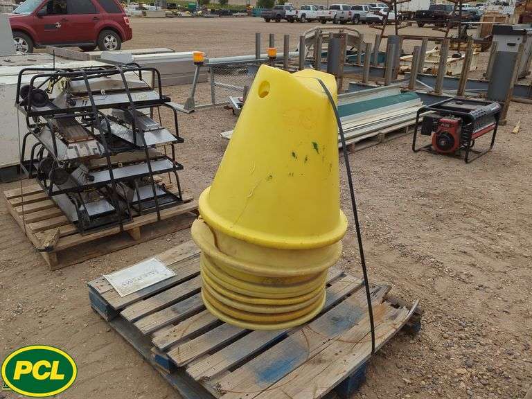 Cable/Pipe Cones 1 Pallet Michener Allen Auctioneering Ltd