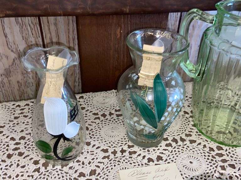 URANIUM DEPRESSION GLASS, PINK DEPRESSION AND MORE McLaughlin