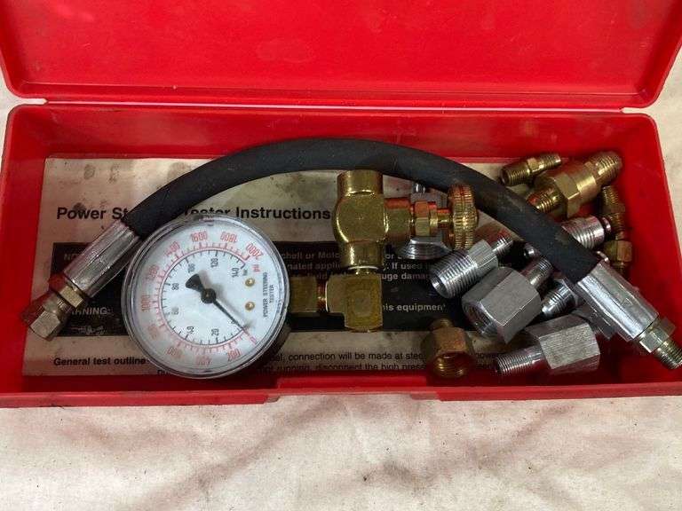 Star PST 22AB Power Steering tester McLaughlin Auctioneers, LLC mc