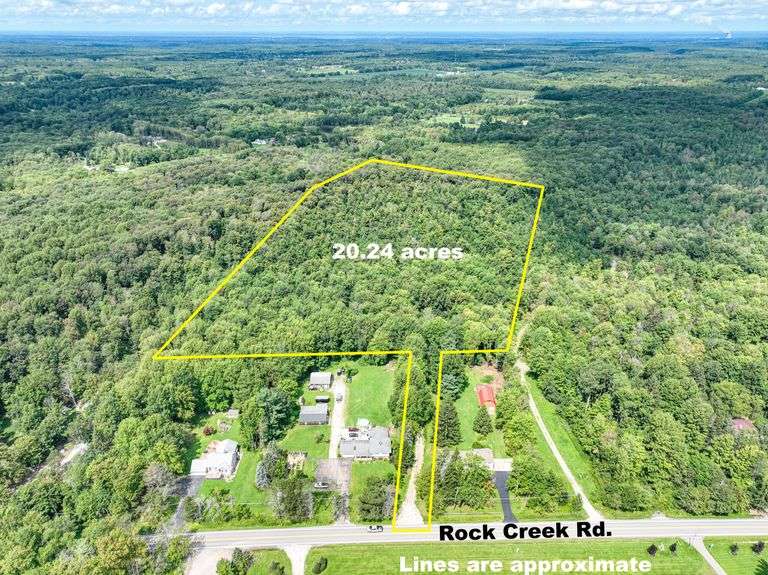 20 acres Geauga County Mossy Oak Properties Bauer Realty & Auctions