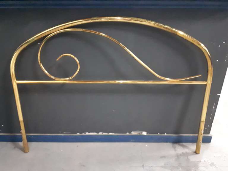 Brass Headboard and Footboard no rails (59" wide) Mariner Auctions